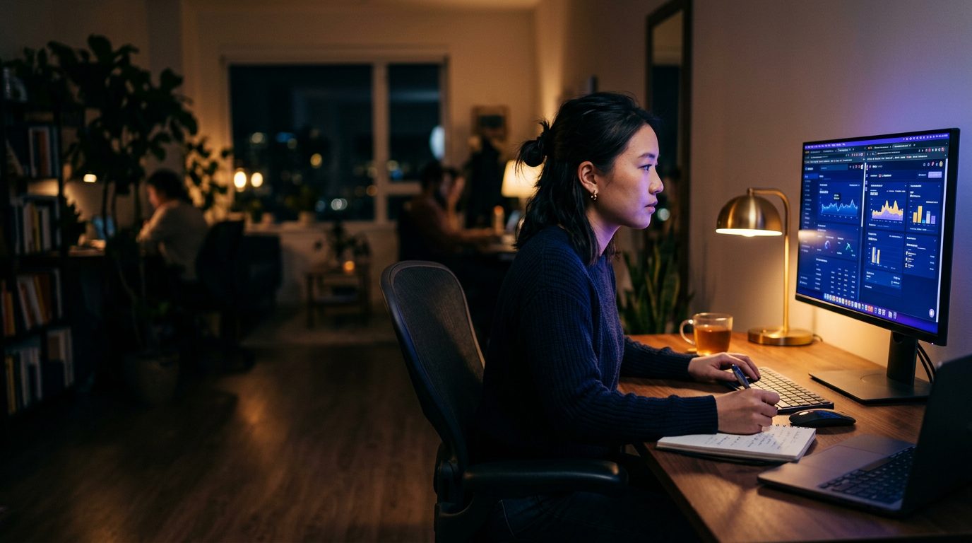 AI campaign planner drafting a multi-network plan