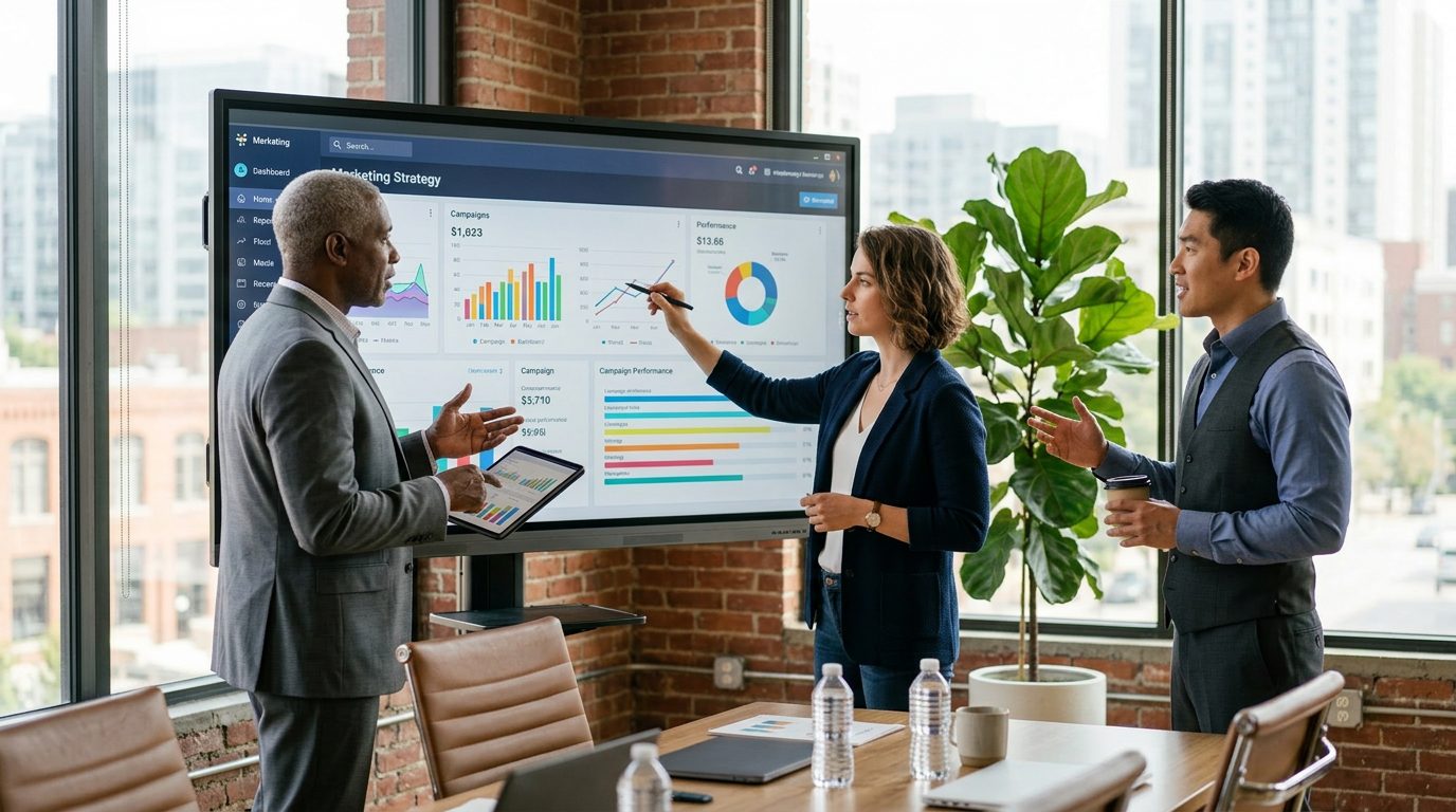 Cross-network analytics with normalized metrics